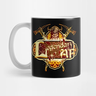 Legendary AF Viking and Lightning Hammers Mug